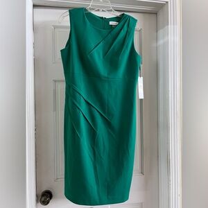 Calvin Klein Green Midi Dress